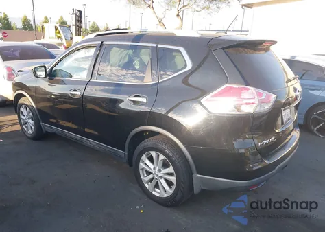 2014 Nissan Rogue Sv z USA, uszkodzony, nr VIN 5N1AT2ML9EC803368